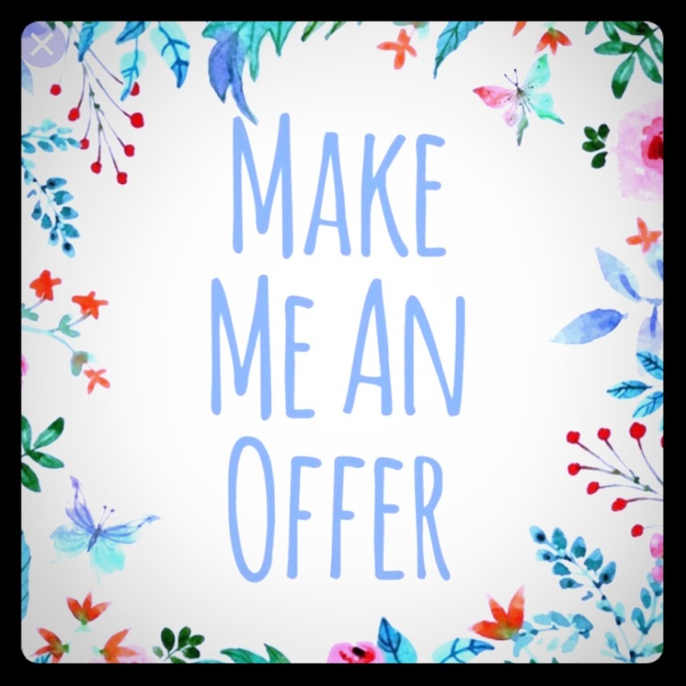 Offers welcome!